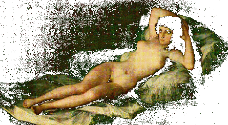 Maja, nude